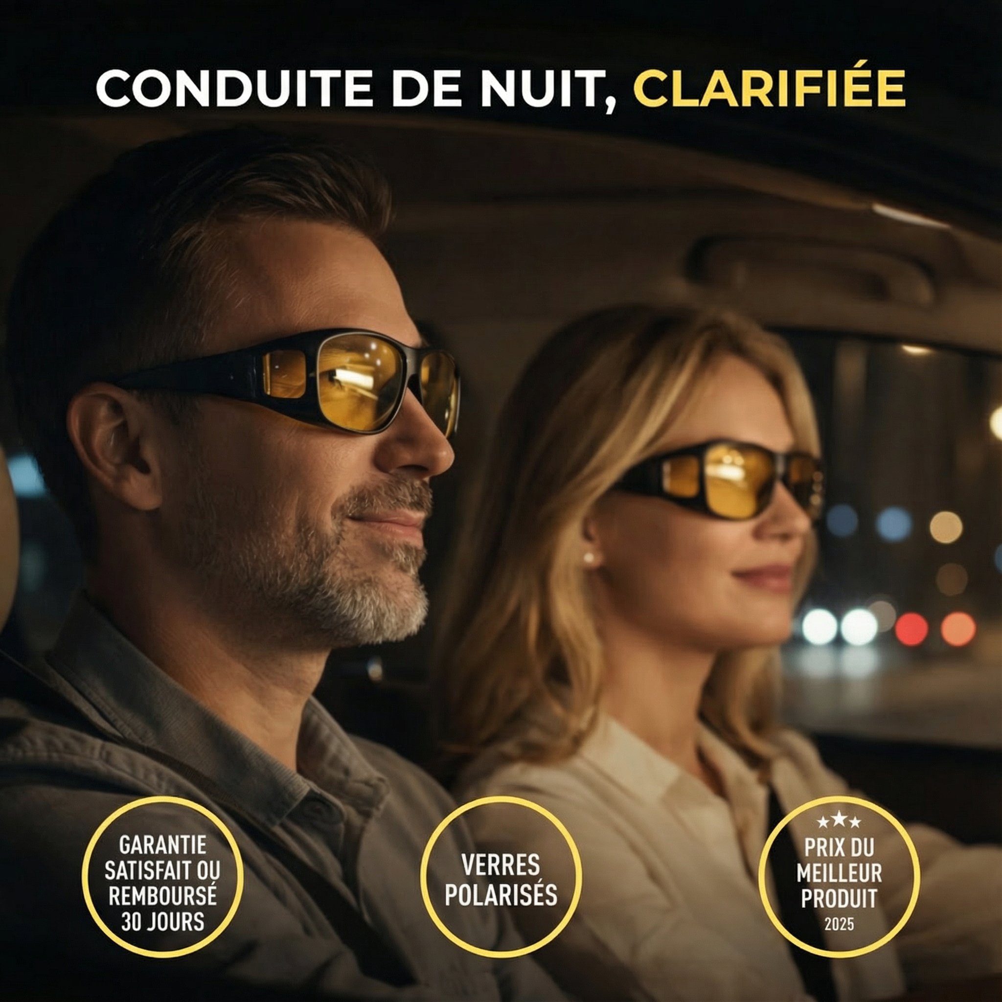 OptiKlass™- Les lunettes qui éclairent votre nuit