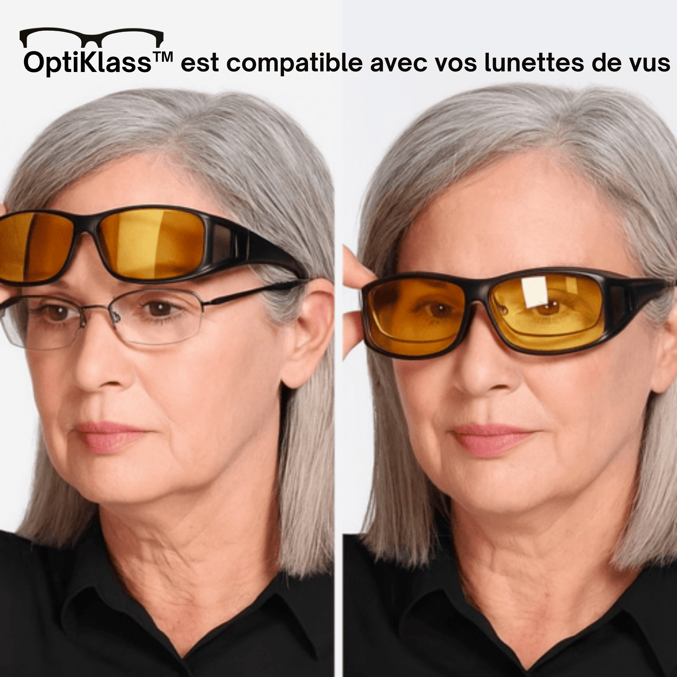 OptiKlass™- Les lunettes qui éclairent votre nuit