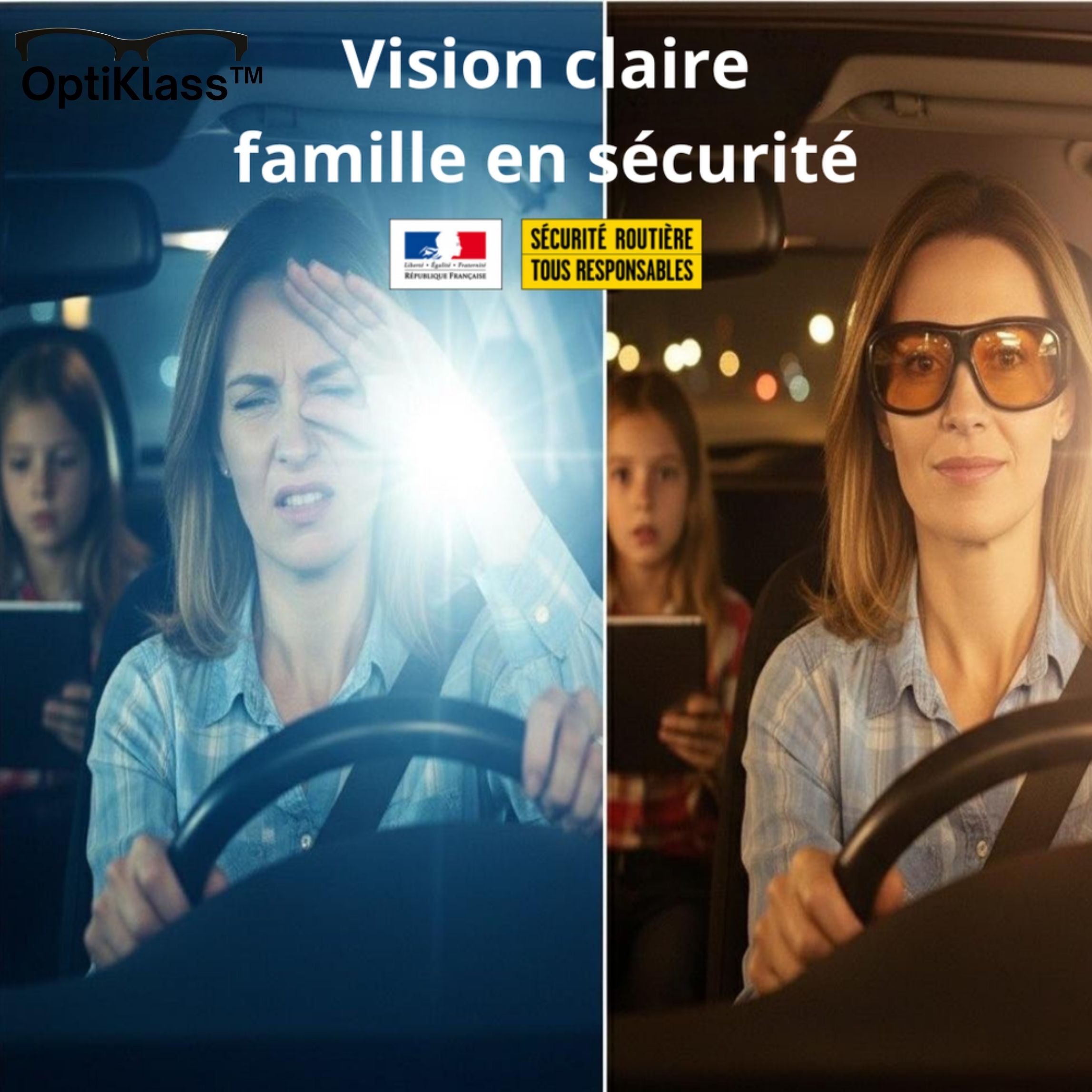 OptiKlass™- Les lunettes qui éclairent votre nuit