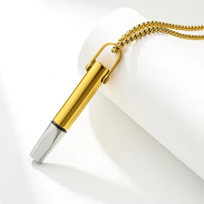 AIRZENN le collier respiratoire qui remplace la cigarette